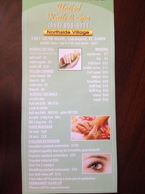 United Nails and Spa 7391 US Highway 98 N Lakeland Florida 