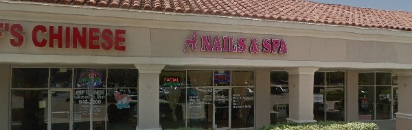 A Nail & Spa 21301 S Tamiami Trl Ste 390 Estero Florida 