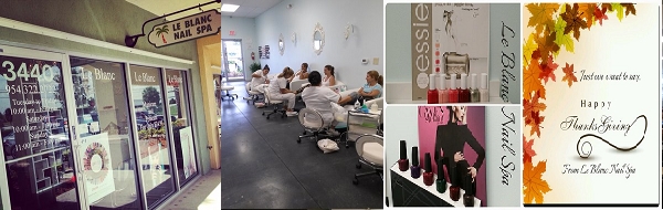 Le Blanc Nail Spa 3440 Red Rd Miramar Florida 