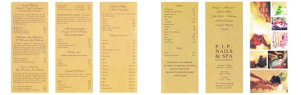 Pip Nails & Spa 1212 Kingsway Rd Brandon Florida 
